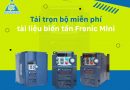 Tải trọn bộ miễn phí tài liệu biến tần Frenic Mini