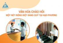 Văn hóa chào hỏi ở Hạo Phương