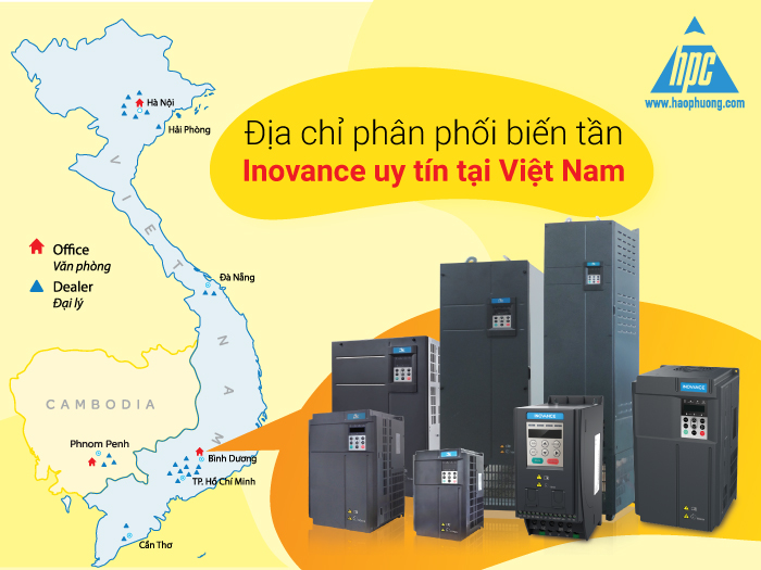 Biến tần Inovance - Thương hiệu số 1 tại thị trường Trung Quốc và Đông Nam Á