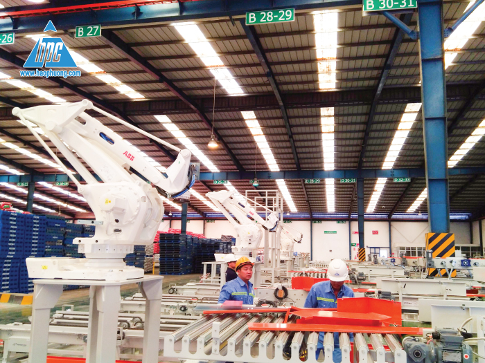 Robot Palletizing (C.P Bến Tre) - Minh chứng sống động về trình độ ứng dụng khoa học công nghệ hiện đại của Hạo Phương