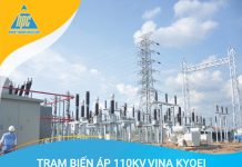 Trạm biến áp 110kV Vina Kyoei – Trạm biến áp lớn nhất khu công nghiệp Phú Mỹ được thực hiện bởi Hạo Phương