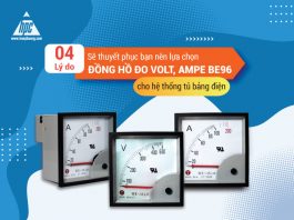 4 lý do sẽ thuyết phục bạn nên lựa chọn đồng hồ đo Volt, Ampe BE96 cho hệ thống tủ bảng điện