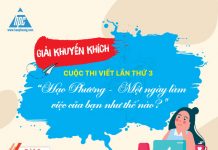 Giải khuyến khích cuộc thi viết lần thứ 3 “Hạo Phương – Một ngày làm việc của bạn như thế nào?" (Bài 2)