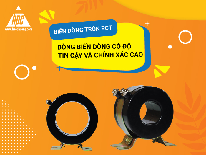 Biến dòng tròn RCT là biến dòng có độ tin cậy và chính xác cao