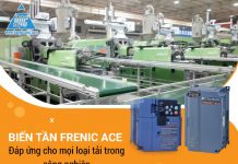 Biến tần Frenic-ACE đáp ứng được mọi loại tải trong công nghiệp