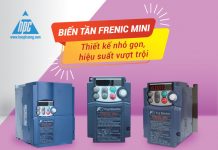 Biến tần Frenic Mini có thiết kế nhỏ gọn, hiệu quả vượt trội