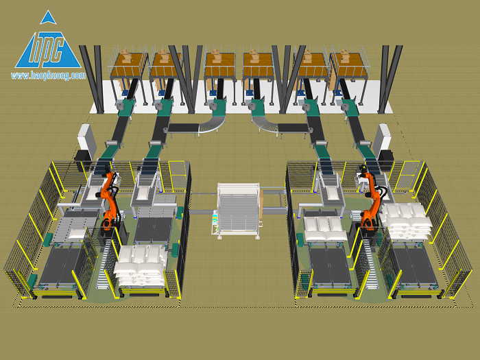 Robot-palletizing