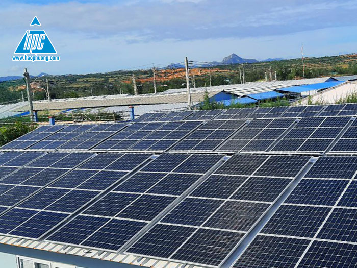 Hạo Phương hoàn thành dự án lắp đặt điện mặt trời tại trại tôm giống Ninh Thuận