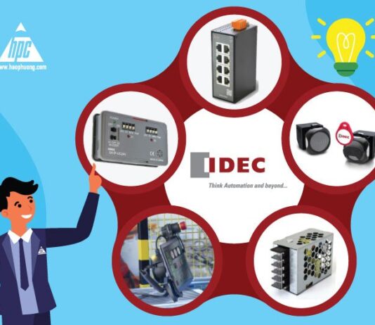 IDEC đột phá thị trường với bộ 5 sản phẩm thông minh mới