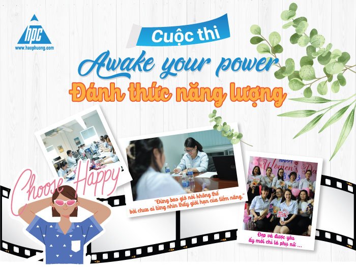 Hạo Phương phát động cuộc thi "Awake your power - Đánh thức năng lượng"