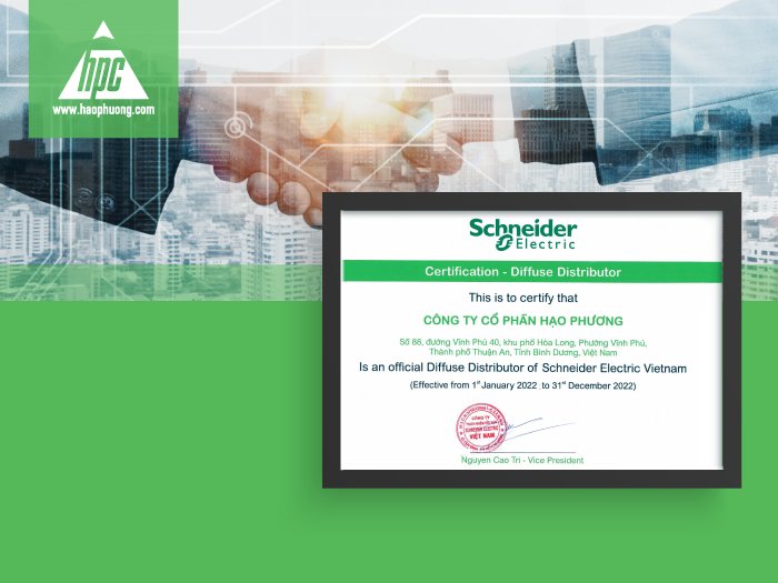 Hạo Phương - Nhà phân phối chính thức các thiết bị điện dân dụng của Schneider Electric