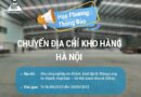 Hạo Phương thông báo chuyển địa chỉ kho hàng chi nhánh Hà Nội