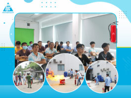 Hạo Phương tổ chức tập huấn kiến thức và huấn luyện nghiệp vụ phòng cháy chữa cháy tại doanh nghiệp năm 2022