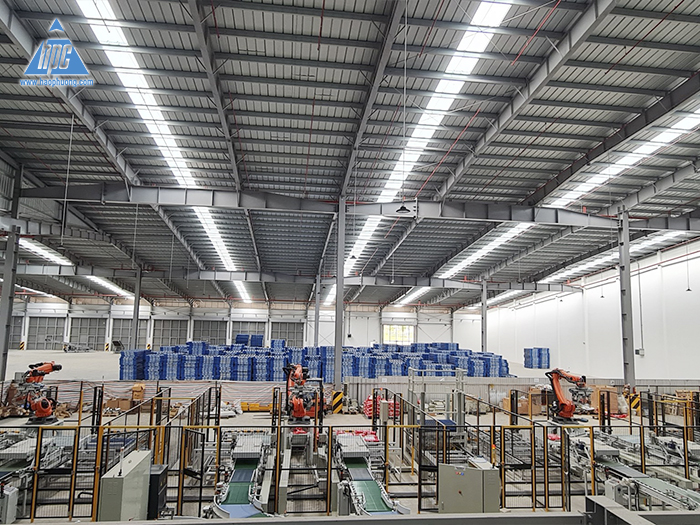 Hạo Phương lắp đặt thành công toàn bộ hệ thống Robot lớn nhất tại C.P Cà Mau 