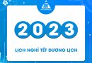 Lịch nghỉ Tết Dương lịch 2023 của Hạo Phương Lịch nghỉ Tết Dương lịch 2023 của Hạo Phương