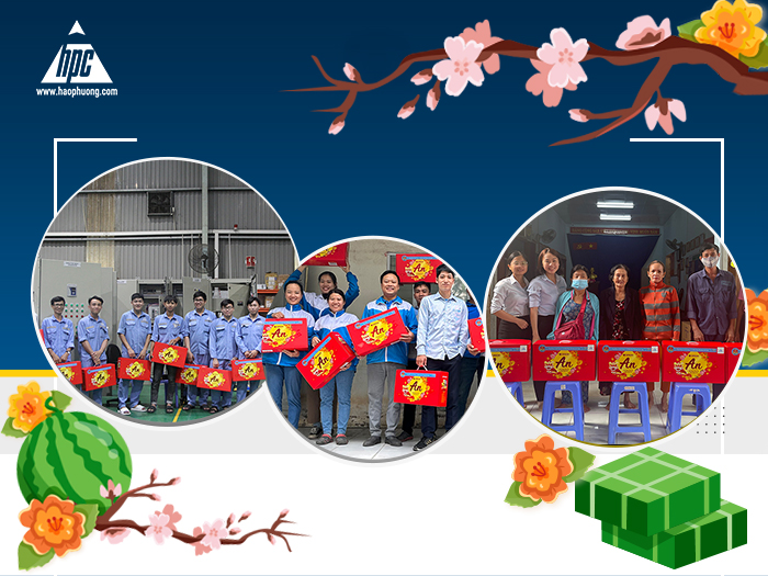 Đong đầy khoảnh khắc Xuân 2023 về - Công đoàn cơ sở Hạo Phương trao gửi hơn 200 phần quà Tết đến các thành viên