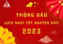 Hạo Phương thông báo lịch nghỉ Tết Nguyên đán 2023