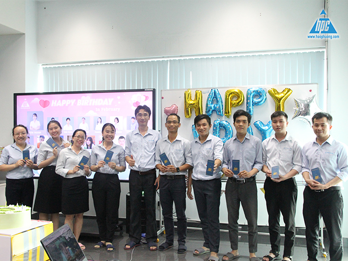 Hạo Phương chúc mừng sinh nhật các thành viên tháng 02/2023